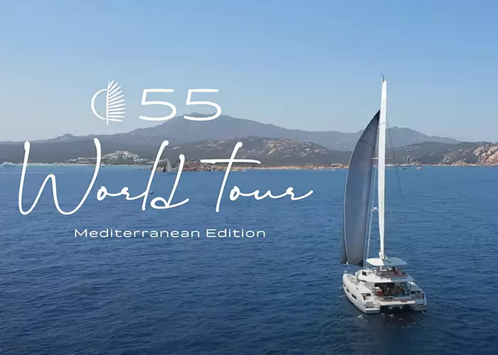 Last stopover to Olbia - Lagoon 55 World Tour - Mediterannean edition